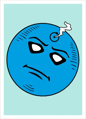 Blue god