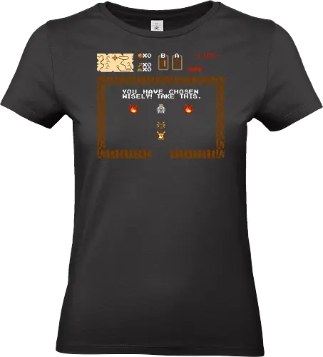 Chosen Wisely - indiana, jones, pixel - Standard T-Shirt (Women)