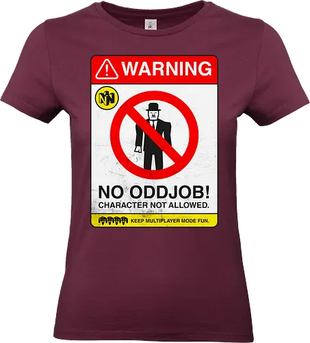 No Oddjob - game, goldeneye, retro - Standard T-Shirt (Women)