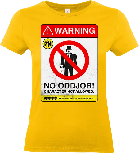 No Oddjob - game, goldeneye, retro - Standard T-Shirt (Women)