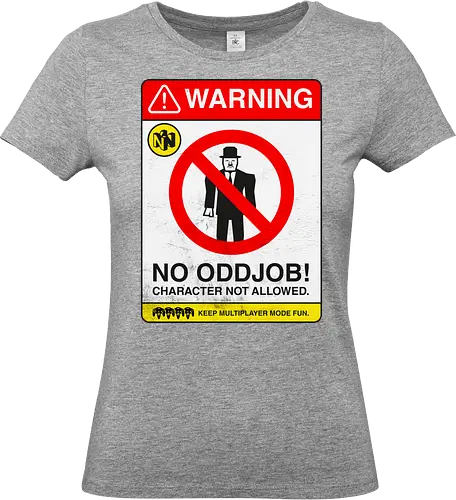 No Oddjob - game, goldeneye, retro - Standard T-Shirt (Women)