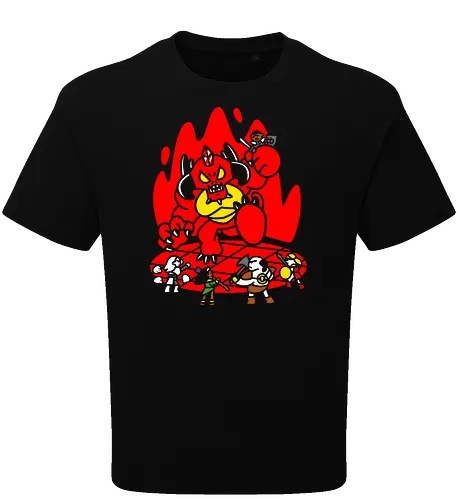 Chibis battle diablo