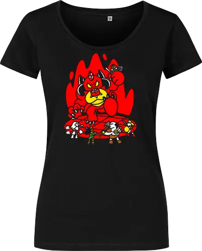 Chibis battle diablo