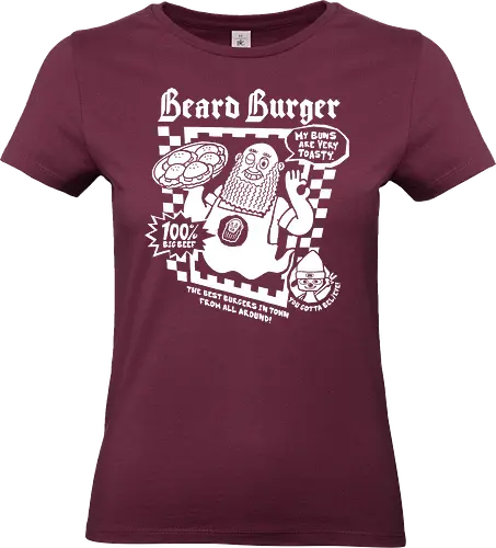 Toasty Buns - toasty, buns, burger, retro, parappa, food, game, chef, kitchen - Standard T-Shirt (Women)
