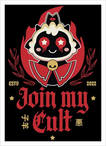 Join My Cult Emblem