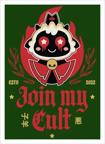 Join My Cult Emblem
