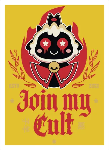 Join My Cult Emblem
