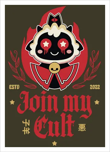 Join My Cult Emblem