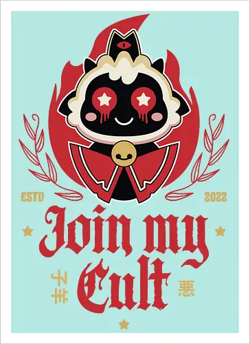 Join My Cult Emblem