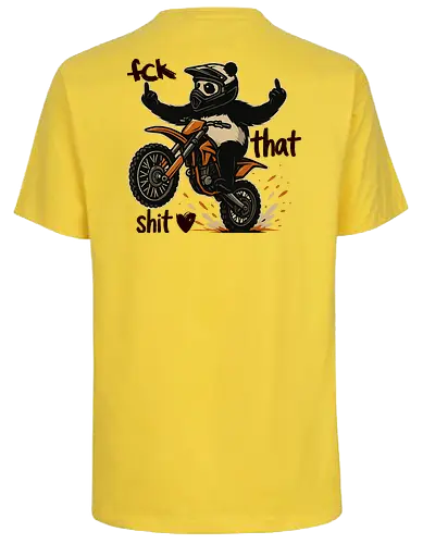 Fck That Shit (Chestnut) - Fairtrade T-Shirt