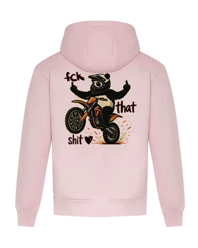 Fck That Shit (Chestnut) - Heavyweight Hoodie
