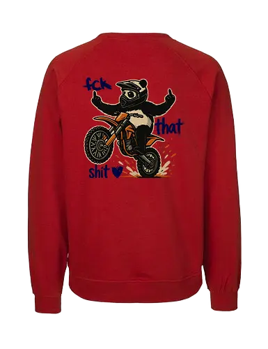 Fck That Shit (Navy Blue) - Fairtrade Sweatshirt