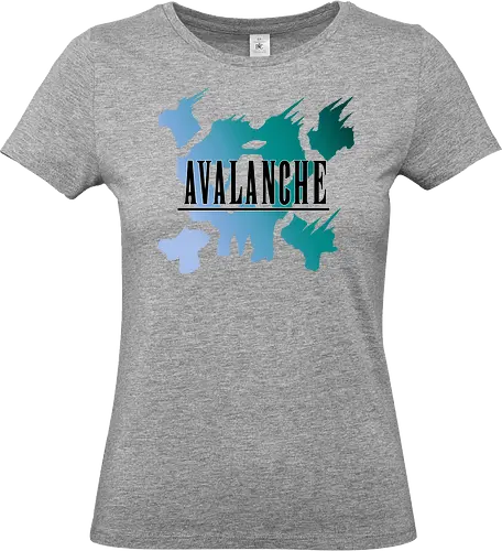 Avalanche - avalanche, Final, rpg, game, retro, skull - Standard T-Shirt (Women)