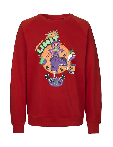 Die Grenzen überschreiten - schwarze Katze, Katzenfreund, dunkle Hexe, Geister, kawaii Okkultismus, Ritual, gruselig, süß, Hexenkunst, Witchcore-Ästhetik - Fairtrade Sweatshirt