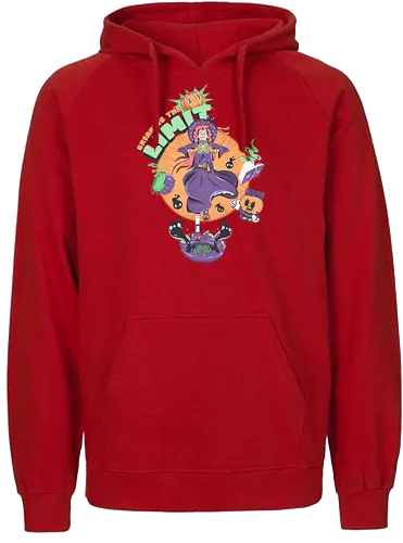 Die Grenzen überschreiten - schwarze Katze, Katzenfreund, dunkle Hexe, Geister, kawaii Okkultismus, Ritual, gruselig, süß, Hexenkunst, Witchcore-Ästhetik - Fairtrade Hoodie