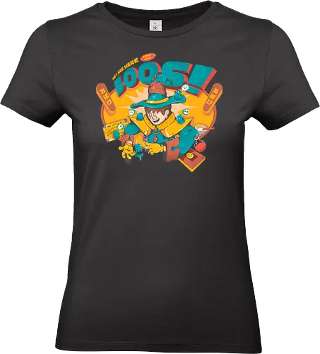 Sie sind für die Buuhs da - gruselig süß, Beschwörung, dunkle Kunst, dunkle Magie, lustig, Geisterparty, mystisches Chaos, Okkultismus, Ouija-Energie, Retro-Zauberer, Ritual - Standard T-Shirt (Women)
