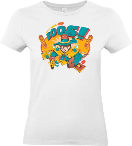 Sie sind für die Buuhs da - gruselig süß, Beschwörung, dunkle Kunst, dunkle Magie, lustig, Geisterparty, mystisches Chaos, Okkultismus, Ouija-Energie, Retro-Zauberer, Ritual - Standard T-Shirt (Women)