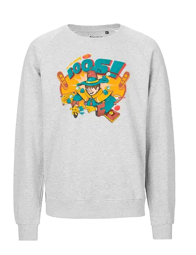 Sie sind für die Buuhs da - gruselig süß, Beschwörung, dunkle Kunst, dunkle Magie, lustig, Geisterparty, mystisches Chaos, Okkultismus, Ouija-Energie, Retro-Zauberer, Ritual - Fairtrade Sweatshirt