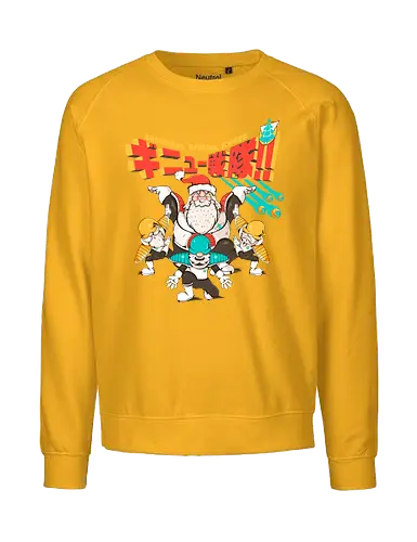 Weihnachts-Spezialkräfte - taktische Einheit, Weihnachten, Elfenkrieger, Spaß, Geeky Christmas, Kamehame Hohoho, Leistungsstufe, Santa Squad, Santa Strike Team, Shonen Christmas - Fairtrade Sweatshirt