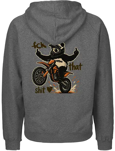 Fck That Shit (Deep Earth) - Fairtrade Hoodie