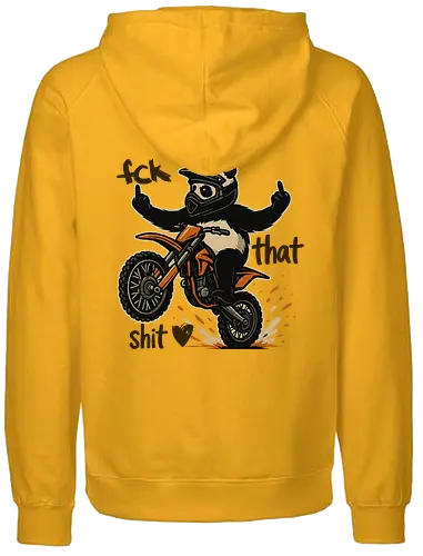 Fck That Shit (Deep Earth) - Fairtrade Hoodie