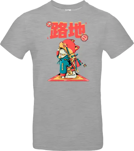 Katana-Katze in Verkleidung