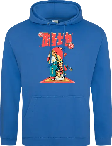 Katana-Katze in Verkleidung
