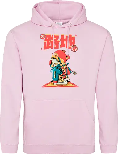 Katana-Katze in Verkleidung