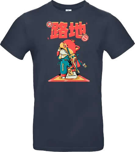 Katana-Katze in Verkleidung