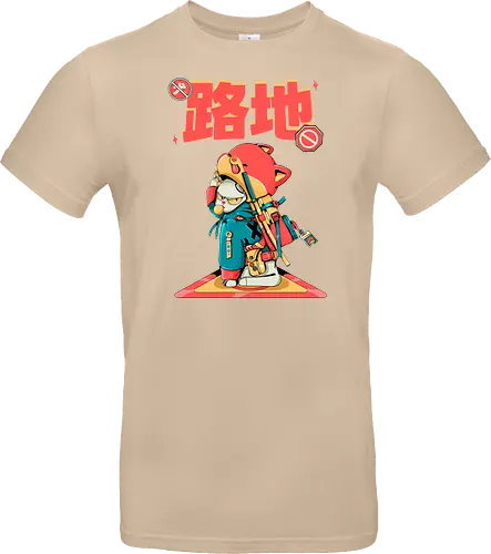 Katana-Katze in Verkleidung