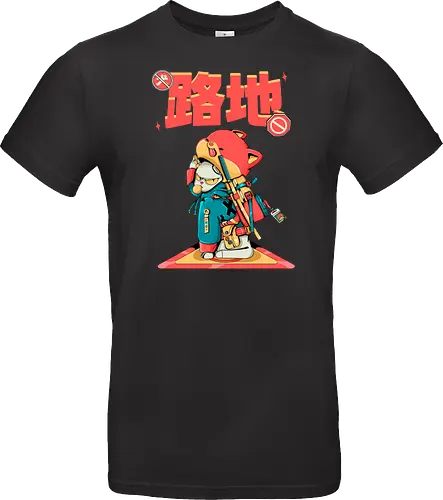 Katana-Katze in Verkleidung