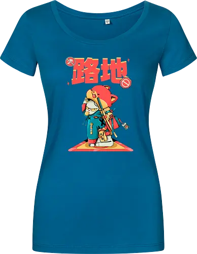 Katana-Katze in Verkleidung
