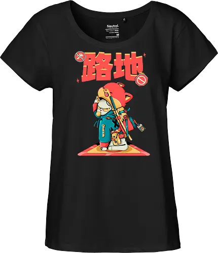 Katana-Katze in Verkleidung