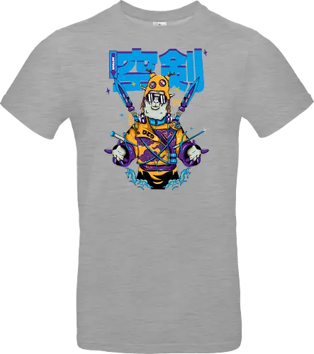 Attentäter-Lama – Cyberpunk-Samurai-Tier