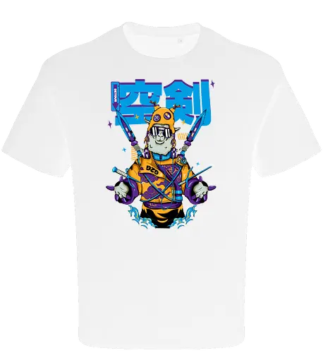 Attentäter-Lama – Cyberpunk-Samurai-Tier
