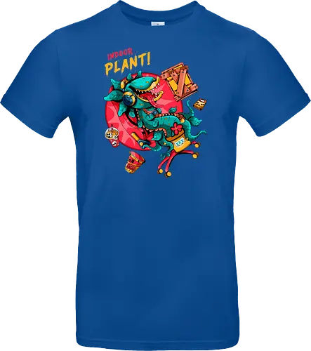 Zimmerpflanze - asozial, digital, asoziale Ästhetik, fleischfressende Pflanze, Photosynthese, Gamer-Pflanze, Zimmerpflanze, Plantcore, Quarantänecore, seltsames Indoor - Standard T-Shirt
