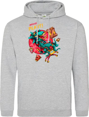Zimmerpflanze - asozial, digital, asoziale Ästhetik, fleischfressende Pflanze, Photosynthese, Gamer-Pflanze, Zimmerpflanze, Plantcore, Quarantänecore, seltsames Indoor - Standard Hoodie