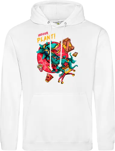 Zimmerpflanze - asozial, digital, asoziale Ästhetik, fleischfressende Pflanze, Photosynthese, Gamer-Pflanze, Zimmerpflanze, Plantcore, Quarantänecore, seltsames Indoor - Standard Hoodie