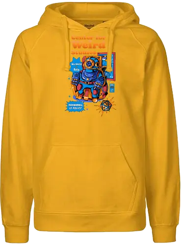 Zentrum für Weird-Studien - analoger Horror, kosmischer Horror, gruselige Wissenschaft, dunkle Wissenschaft, experimentelles Design, paranormales Labor, psionischer Überlebender, Science-Fiction-Horror, seltsames Experiment, Subject00x, Weirdcore - Fairtrade Hoodie