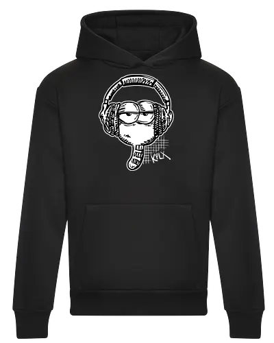 Music Dieter - Zeichnungen, Kplx, Dieter, Musik, Kopfhörer, Wurm, Comics - Heavyweight Hoodie
