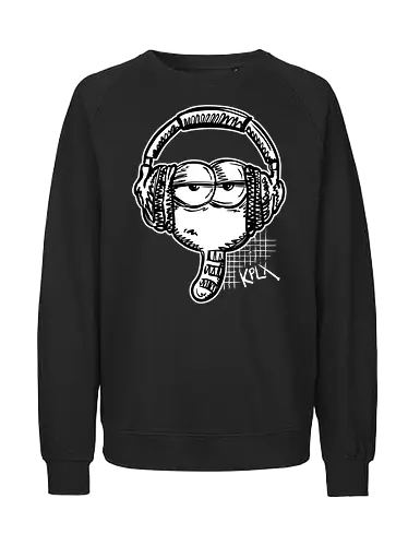 Music Dieter - Zeichnungen, Kplx, Dieter, Musik, Kopfhörer, Wurm, Comics - Fairtrade Sweatshirt