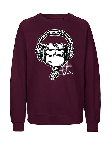 Music Dieter - Zeichnungen, Kplx, Dieter, Musik, Kopfhörer, Wurm, Comics - Fairtrade Sweatshirt