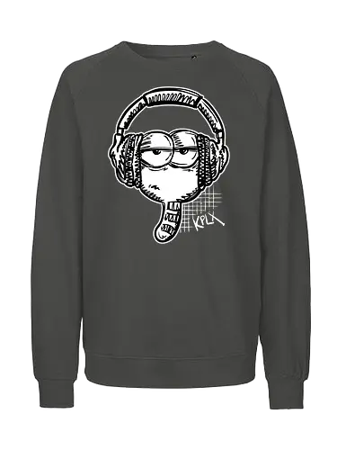 Music Dieter - Zeichnungen, Kplx, Dieter, Musik, Kopfhörer, Wurm, Comics - Fairtrade Sweatshirt