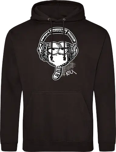 Music Dieter - Zeichnungen, Kplx, Dieter, Musik, Kopfhörer, Wurm, Comics - Standard Hoodie
