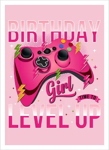 Birthday Girl Level Up