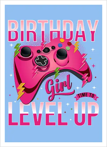 Birthday Girl Level Up