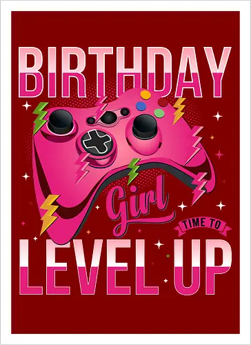 Birthday Girl Level Up
