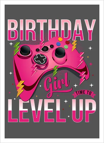 Birthday Girl Level Up
