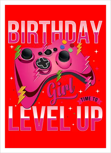 Birthday Girl Level Up