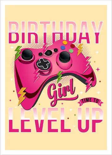 Birthday Girl Level Up